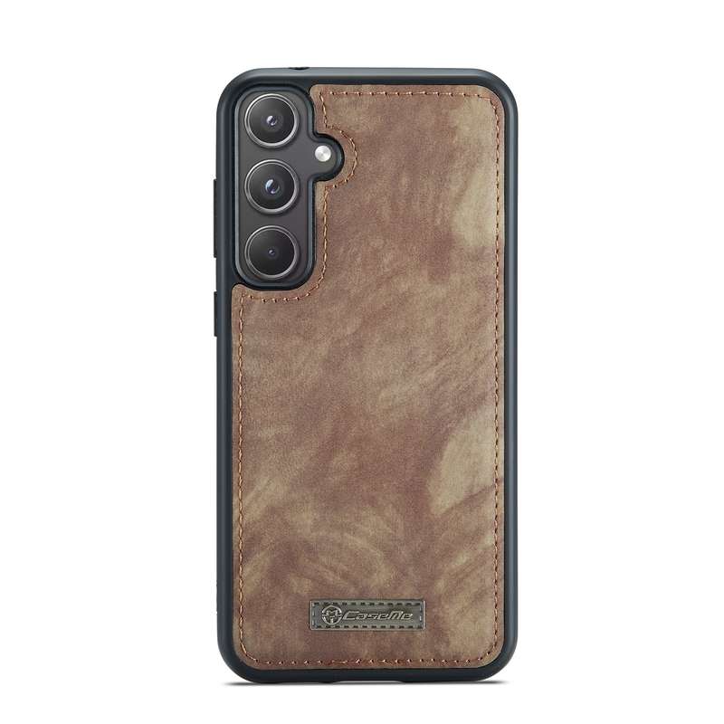 For Samsung Galaxy A55 5G CaseMe 008 Multifunctional Zipper Wallet Leather Phone Case with Lany