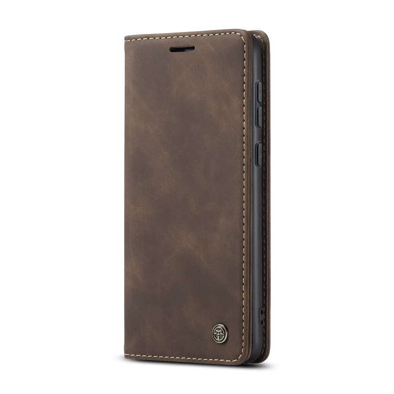 For Samsung Galaxy A35 5G CaseMe 013 Multifunctional Horizontal Flip Leather Phone Case(Brown)