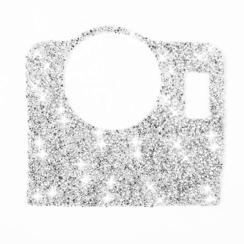 For Ford Mustang 2009-2013 Car Headlight Diamond Decoration Sticker, Left Hand Drive