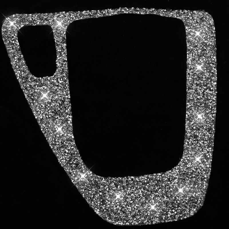 For BMW 3 Series E90 / E92 2005-2012 Car Gear Panel Diamond Decorative Sticker, Left Drive