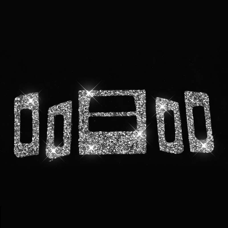 For BMW 3 Series E90 / E92 / E93 2005-2012 Basic Car Air Outlet Diamond Decorative Sticker