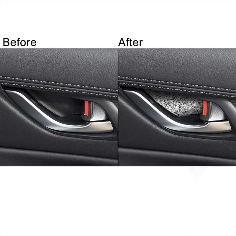 For Mazda CX-5 2017-2018 Car Inner Door Bowl Diamond Decorative Sticker,Left and Right Drive Univers