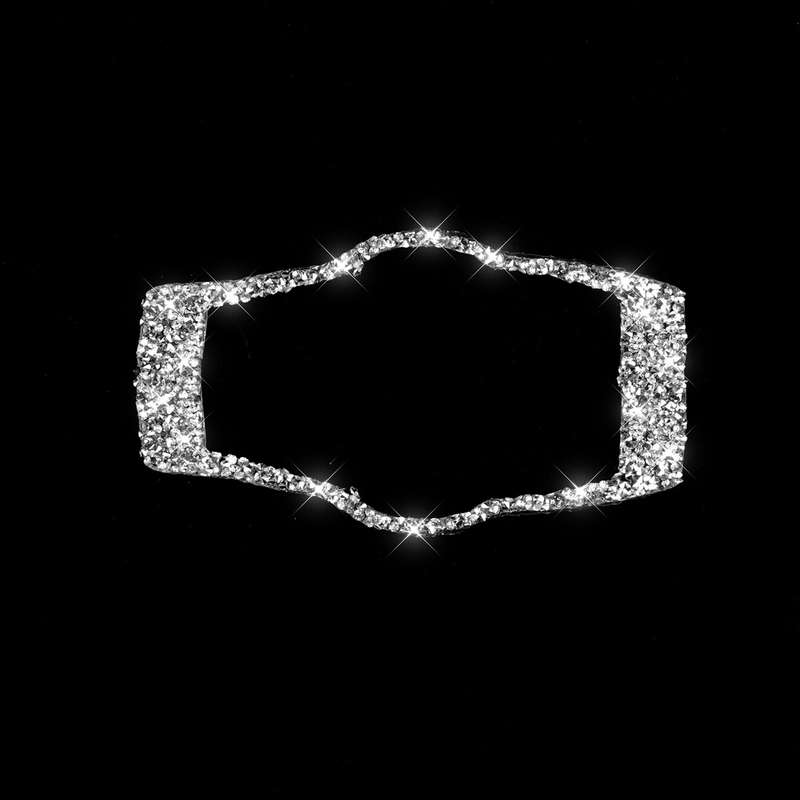 Car Headlight Switch Frame Diamond Decorative Sticker for BMW 3 Series E90 / E92 / E93 2005-2012, Mo