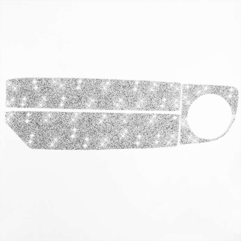 For Ford Mustang 2009-2013 Car Right Side Air Outlet Diamond Decoration Sticker, Left Hand Drive