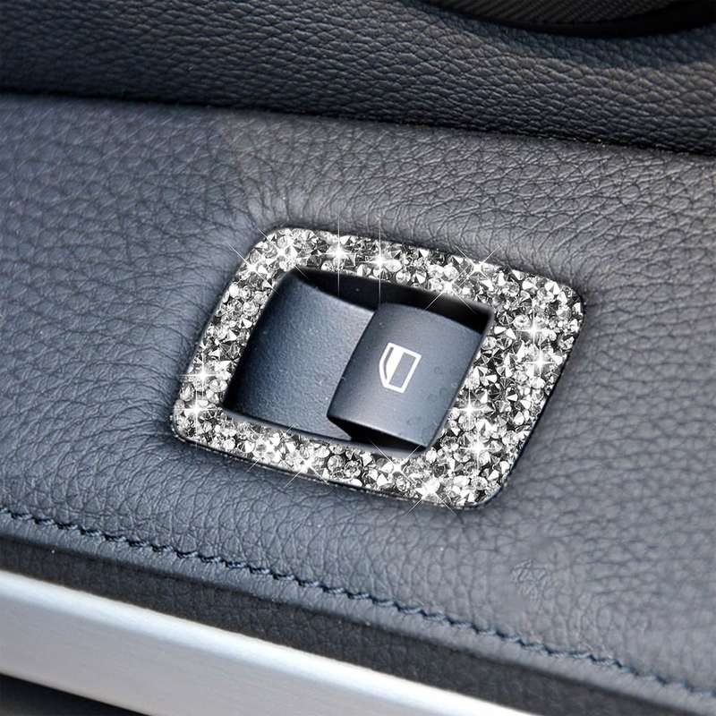 For BMW 3 Series E90 / 320i / 325i 2005-2012 Car Window Lift Panel with Folding Key 35.8cm Diamond D