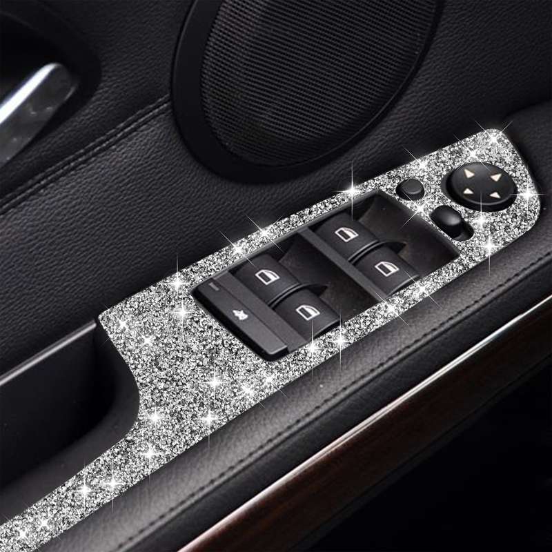 For BMW 3 Series E90 / 320i / 325i 2005-2012 Car Window Lift Panel with Folding Key 37.8cm Diamond D