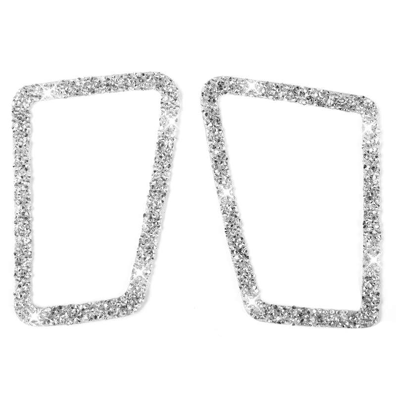 For BMW 3 Series E90 2005-2012 Car Air Outlet Diamond Decorative Sticker, Left Drive