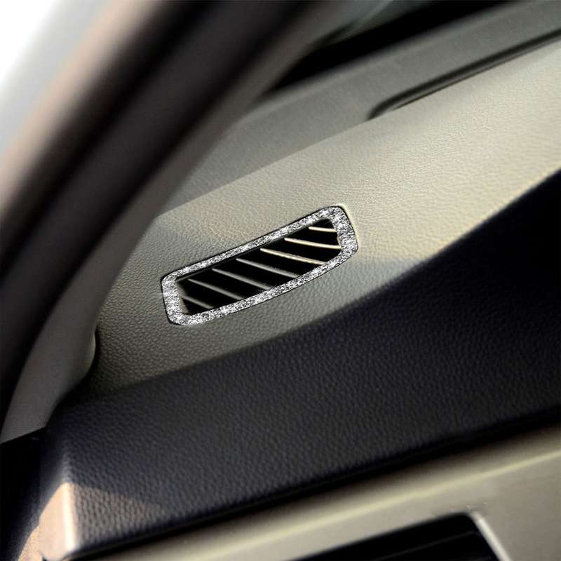 For BMW 3 Series E90 2005-2012 Car Air Outlet Diamond Decorative Sticker, Left Drive