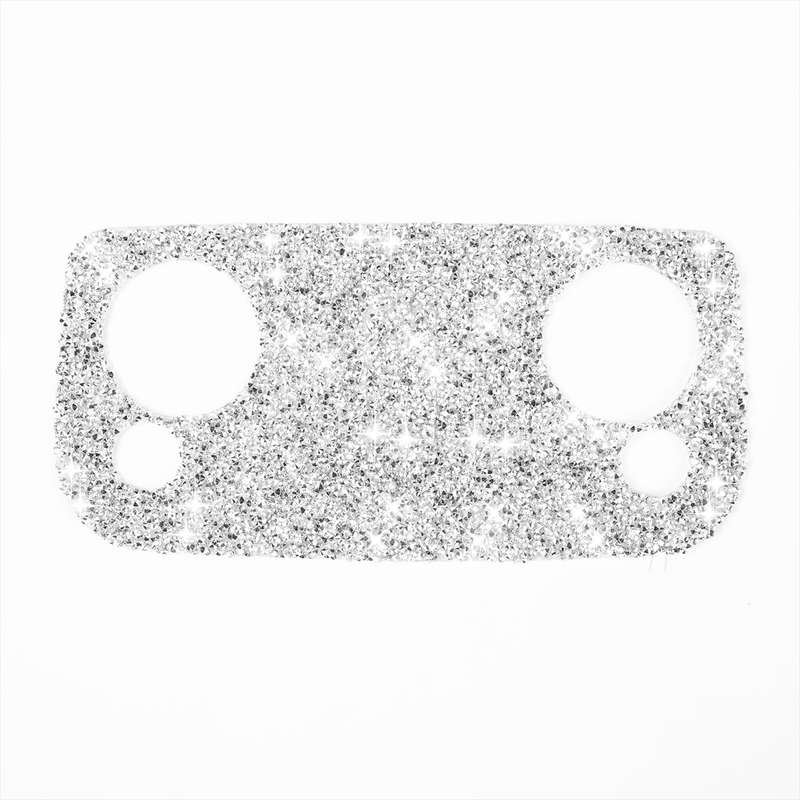 For Ford Mustang 2009-2013 2pcs Car Reading Light Diamond Decoration Sticker, Left Hand Drive