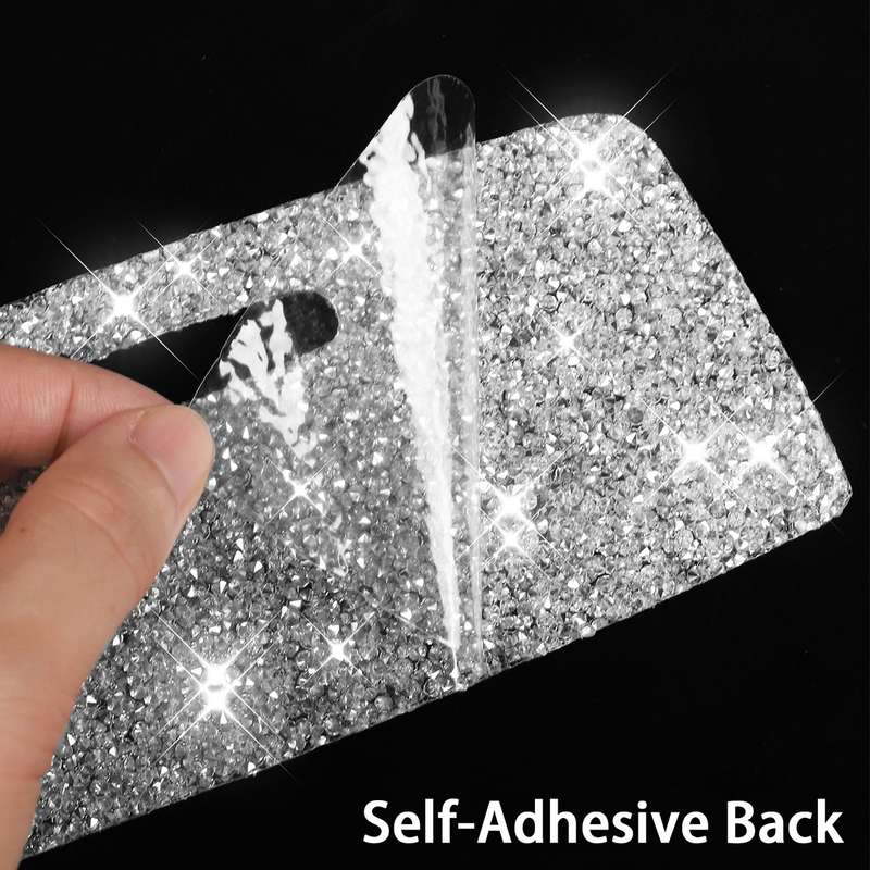 For Ford Mustang 2009-2013 2pcs Car Reading Light Diamond Decoration Sticker, Left Hand Drive