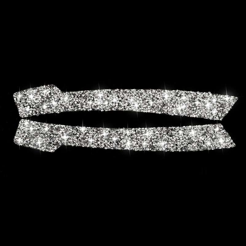 For Mercedes-Benz A/B/C/E Class Car Rearview Mirror Anti-collision Strip A Diamond Decorative Sticke
