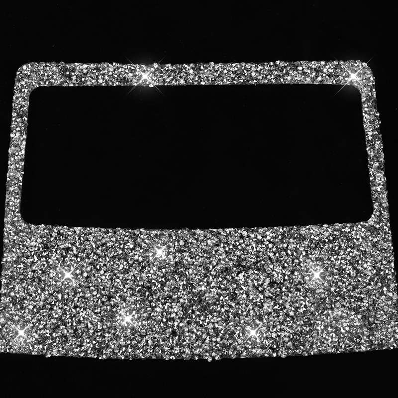 For BMW 3 Series E90 / E92 2005-2012 Car Rear Seat Aircondition A-Type Diamond Decorative Sticker