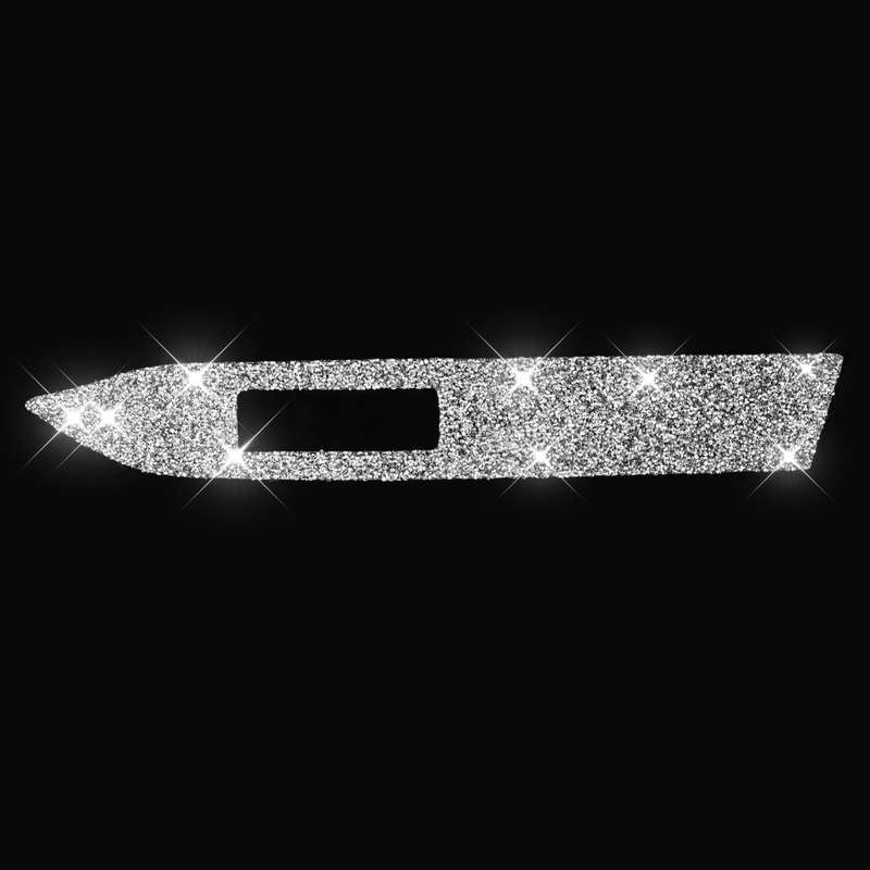 For Ford Mustang 2015-2020 Car Dashboard Diamond Decoration Sticker, Left Drive