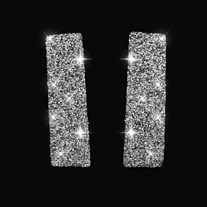 For Ford Mustang 2015-2020 Car Central Control Diamond Decoration Sticker, Left and Right Drive