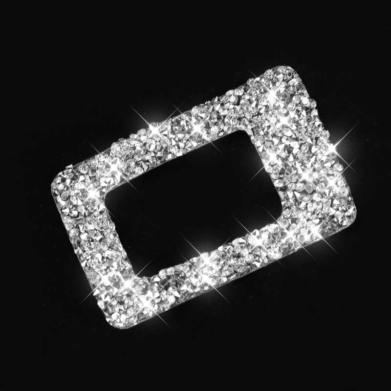 For Honda Civic 2016-2019 Car Warning Light Frame Diamond Decorative Sticker, Left-hand Drive