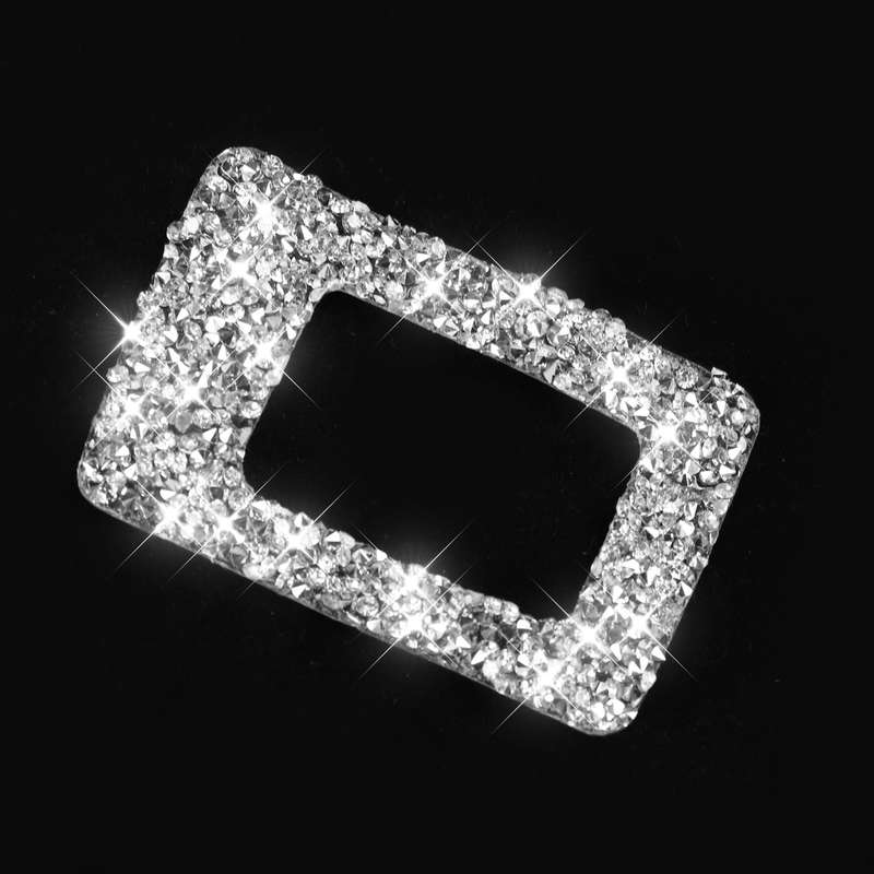 For Honda Civic 2016-2019 Car Warning Light Frame Diamond Decorative Sticker, Right-hand Drive