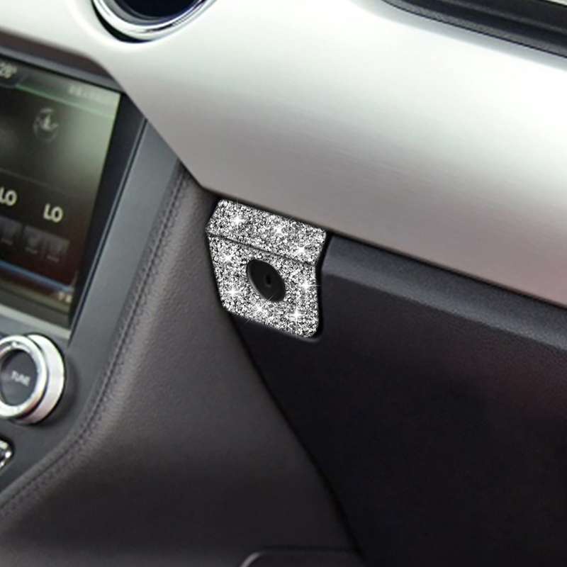 For Ford Mustang 2015-2020 Car Toolbox Diamond Decoration Sticker, Left Drive