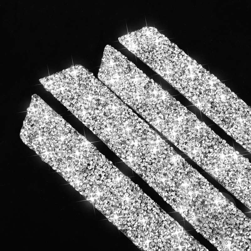 For Honda Civic 2016-2019 Car Door Strip Diamond Decorative Sticker, Left and Right Drive