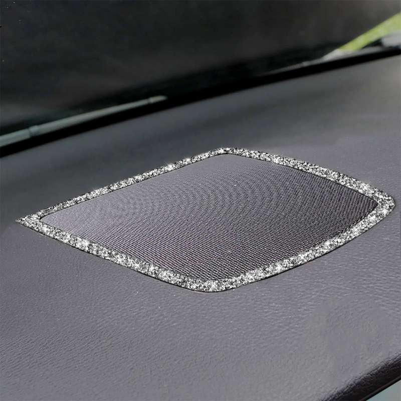 For BMW F07 2010-2016 Car Big Speaker Frame Diamond Decorative Sticker, Left and Right Drive