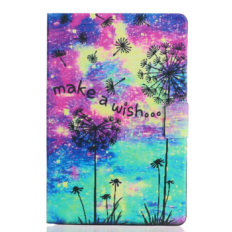 For Samsung Galaxy Tab A9+ Voltage Coloured Drawing Smart PU Tablet Case with Sleep / Wake-up Functi