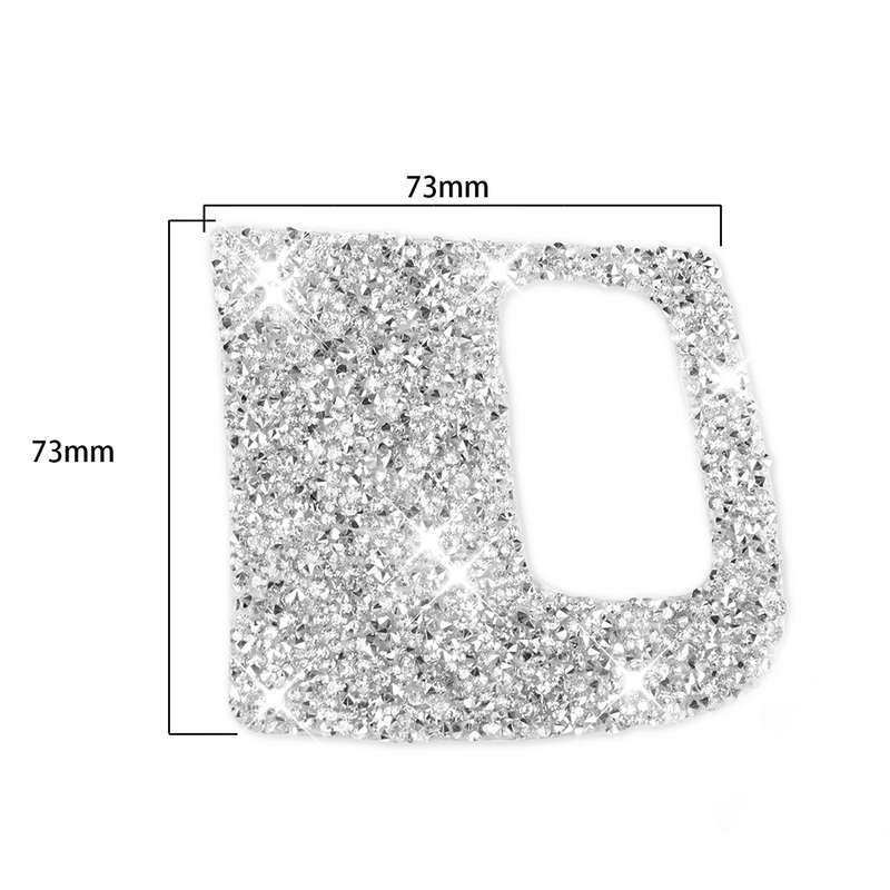 For Audi A4L Car Keyhole Diamond Decoration Sticker, Left Drive