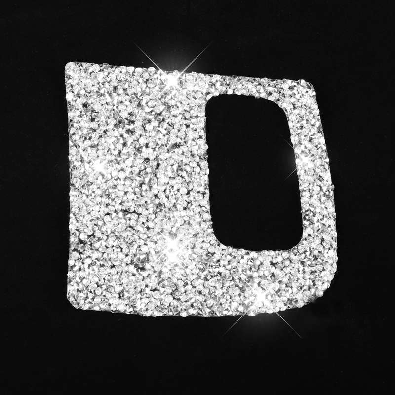 For Audi A4L Car Keyhole Diamond Decoration Sticker, Left Drive