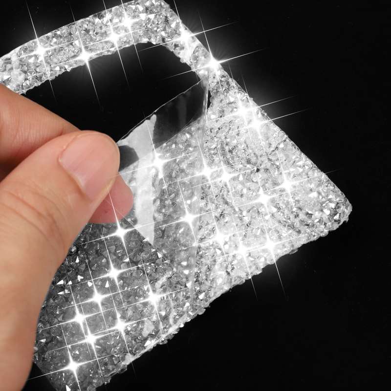 For Audi A4L Car Keyhole Diamond Decoration Sticker, Left Drive