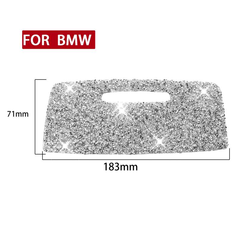 For BMW Series 3 E90 2005-2012 Car Ashtray Diamond Decoration Sticker, Left and Right Drive