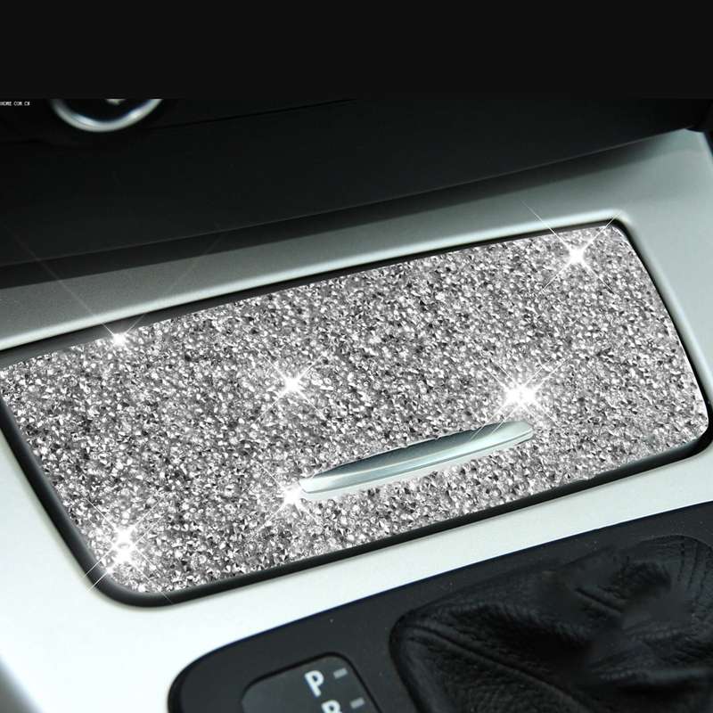 For BMW Series 3 E90 2005-2012 Car Ashtray Diamond Decoration Sticker, Left and Right Drive