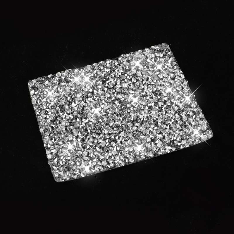 For Nissan 350Z 2003-2009 Car Passenger Storage Box Latch Diamond Decorative Sticker, Left Drive