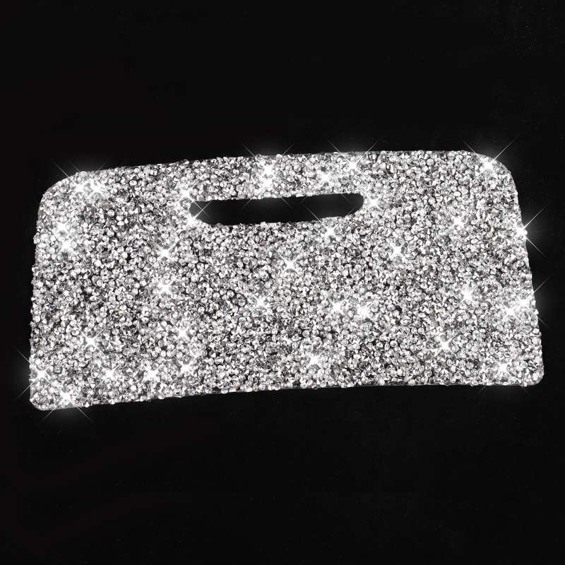 For Mercedes-Benz GLA 2015-2018 Car Central Control Storage Box Panel Diamond Decoration Sticker, Le