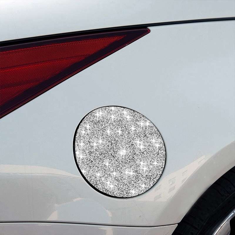For Nissan 350Z 2003-2009 Car Fuel Tank Cap Diamond Sticker,Left and Right Drive Universal