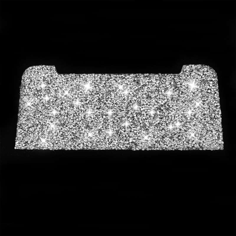 For Audi A4L / A5 / Q5 Car Storage Cigarette Lighter Panel Diamond Decoration Sticker, Left and Righ