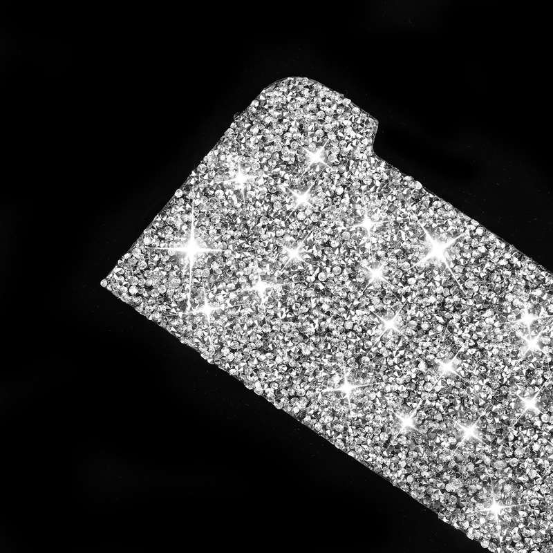 For Audi A4L / A5 / Q5 Car Storage Cigarette Lighter Panel Diamond Decoration Sticker, Left and Righ