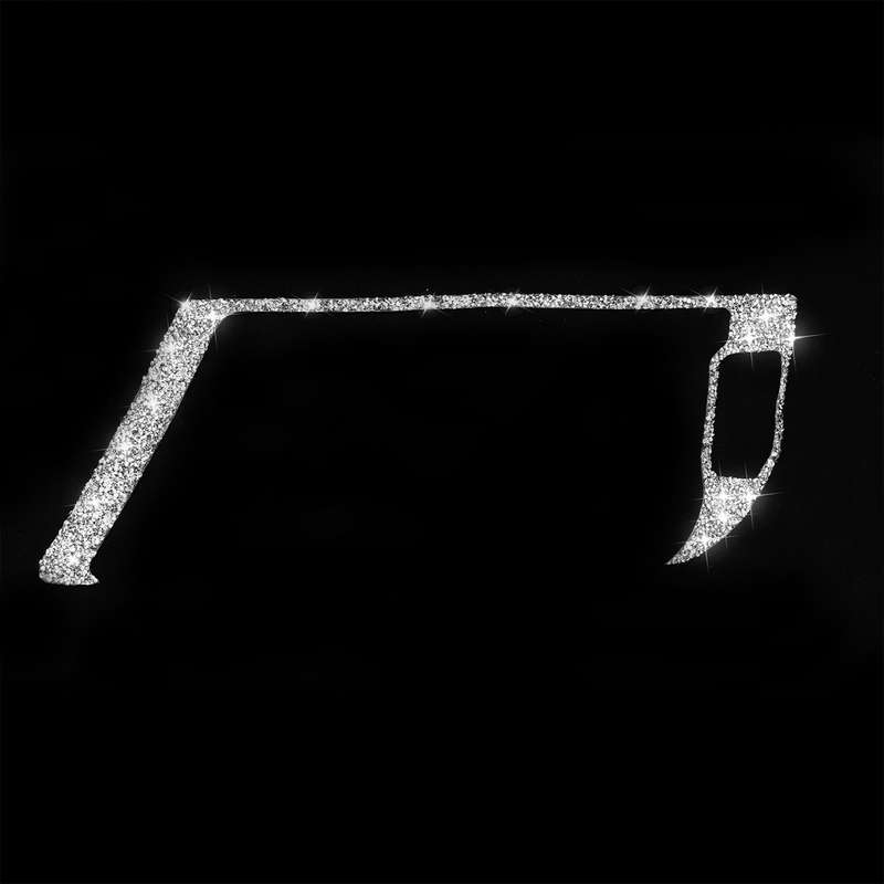 For Audi A4 / A5 / Q5 Car Navigation Outer Frame Diamond Decoration Sticker, Right Drive