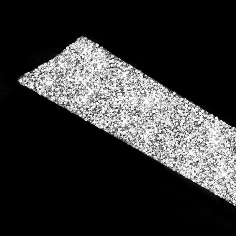 For Audi A4 / A5 / Q5 Car Dashboard Trim Diamond Decoration Sticker, Left Drive
