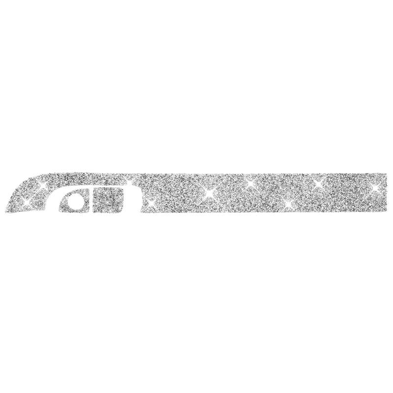 For Dodge Charger 2011-2014 3pcs/Set Car Front Passenger Seat Storage Box Handle Diamond Decorative