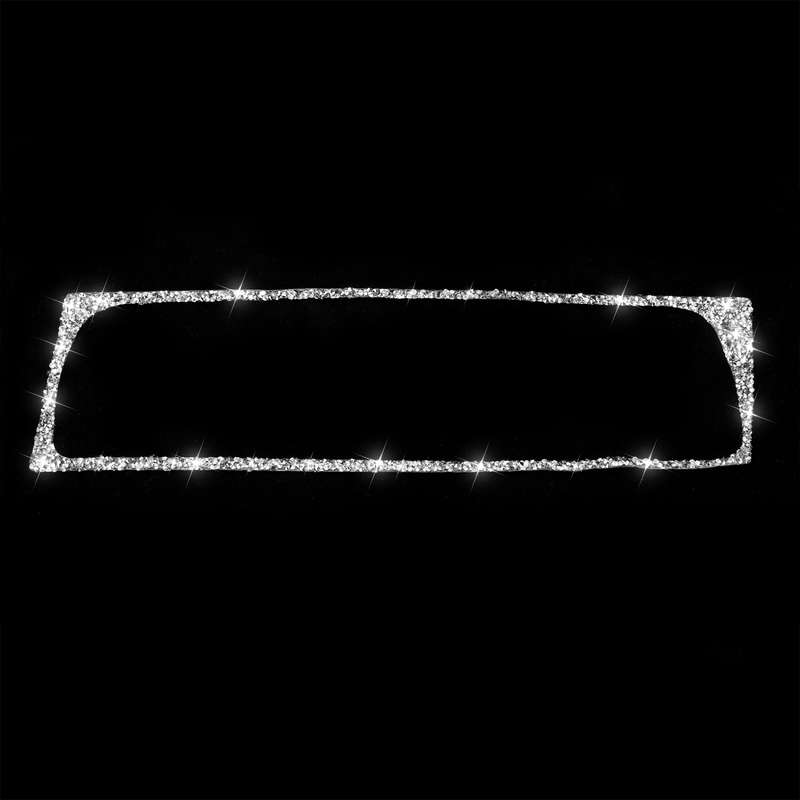 For Audi A4 / A5 / Q5 Car Air Conditioning Air Outlet Frame Diamond Decoration Sticker, Right Drive