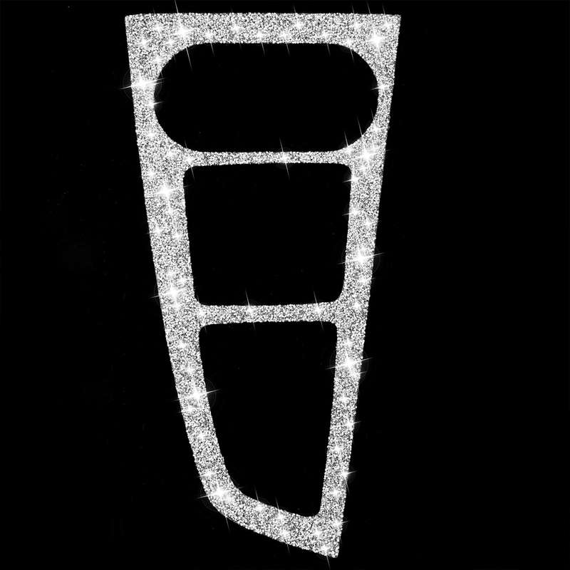 For Audi A4L / A5 2017-2019 Car Large Gear Panel Diamond Decoration Sticker, Right Drive