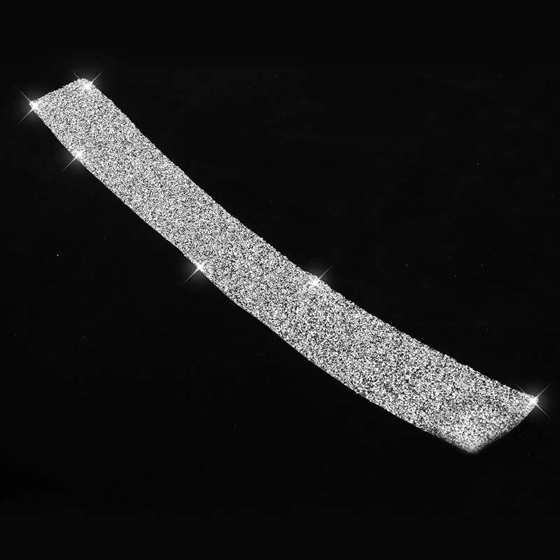 For BMW Series 3 E46 1998-2005 Car Copilot Central Control Diamond Decoration Sticker, Left Drive