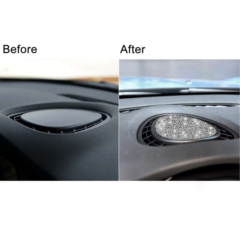 For BMW Mini Cooper JCW One F56 Car F Chassis Dashboard Diamond Decoration Sticker