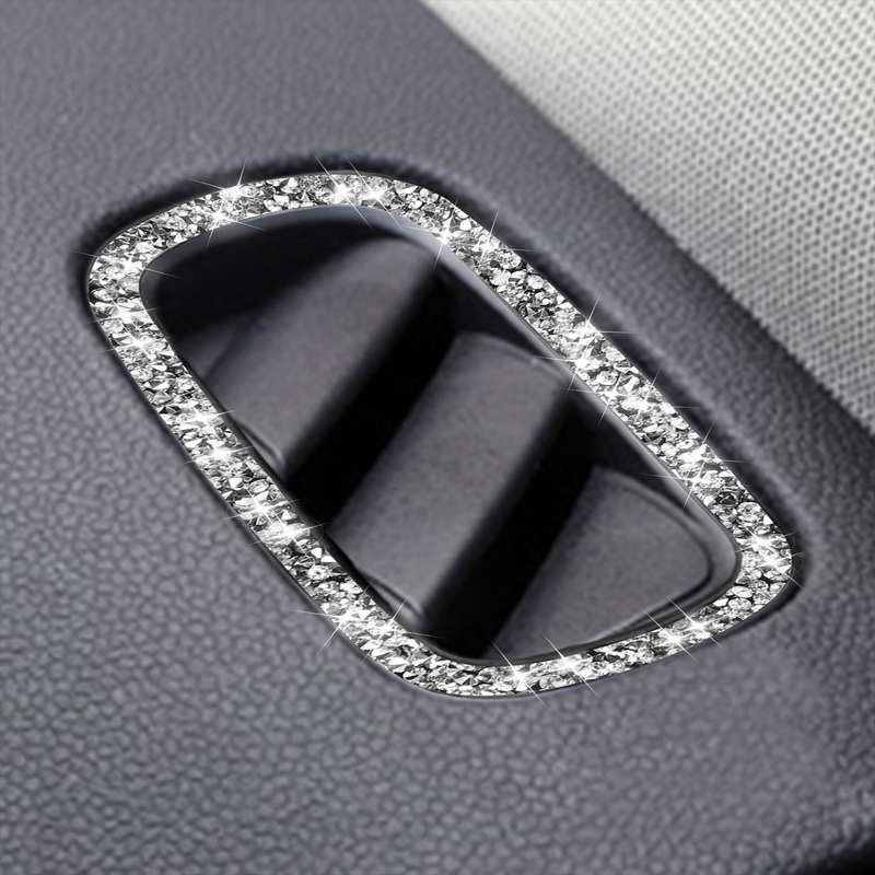 For BMW Mini F60 Car Air Outlet Frame Diamond Decoration Sticker