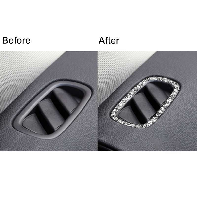 For BMW Mini F60 Car Air Outlet Frame Diamond Decoration Sticker