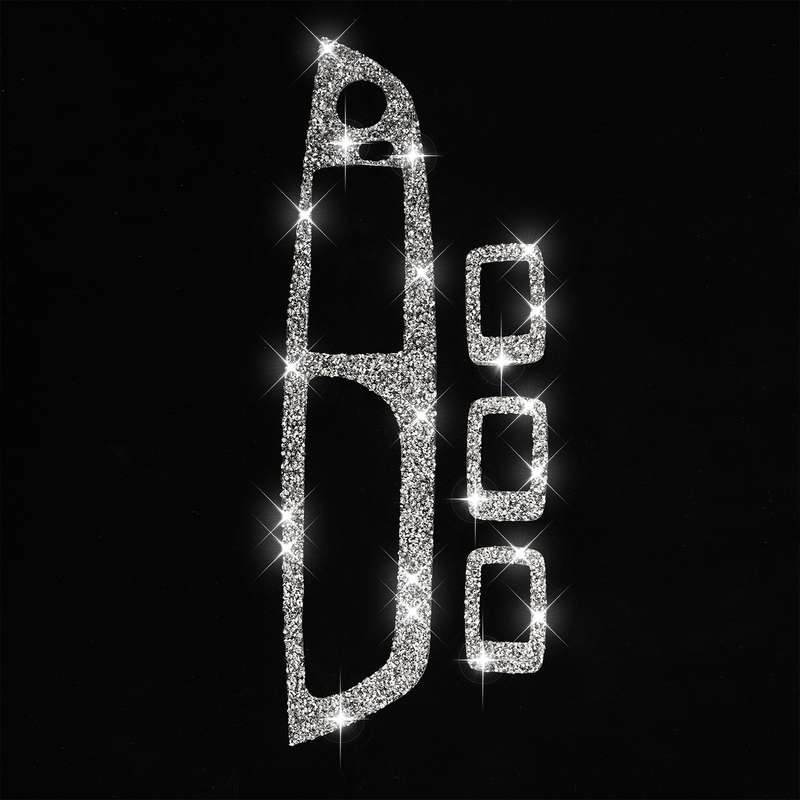 For BMW X5 E70 2008-2013 / X6 E71 2009-2014 Car Window Lift Panel Diamond Decoration Sticker, Low Co