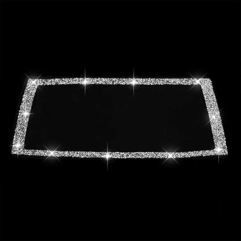 For BMW X5 E70 / X6 E71 2008-2013 Car Navigation Frame Diamond Decoration Sticker, Left and Right Dr