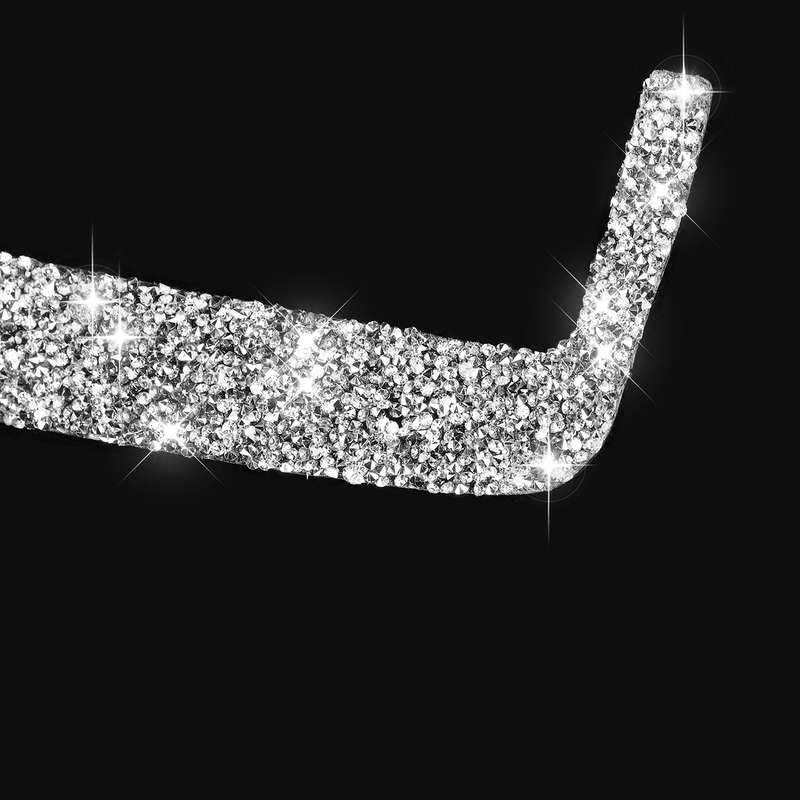 For BMW X5 E70 / X6 E71 2008-2013 2pcs Car Reading Light Diamond Decoration Sticker, Left and Right