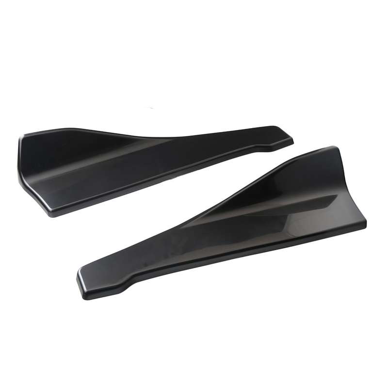 Car Universal Rear Corner Protection Plate Car Modified 48cm Rear Shovel(Black)
