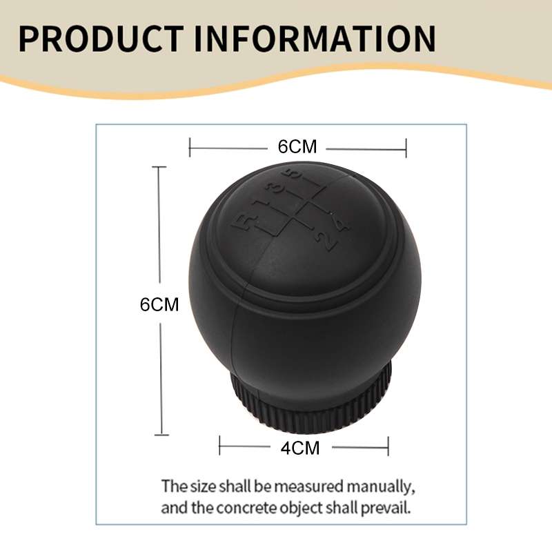 For Volkswagen 5-speed+R Car Silicone Dustproof Shift Knob Gear Protective Cover(Black)