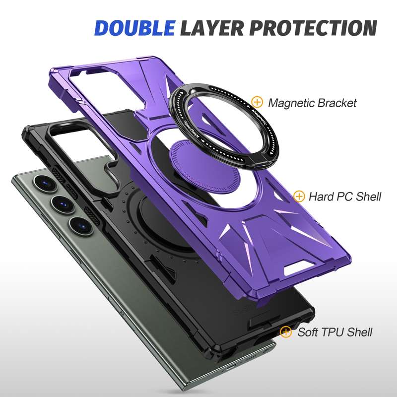 For Samsung Galaxy A34 5G Electroplating Dual-side IMD Phone Case with Ring Holder(Equation)