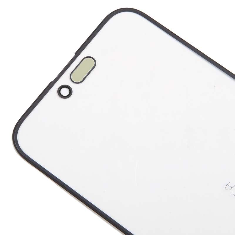 For iPhone 15 Pro Max Front Screen Outer Glass Lens with OCA Optically Clear Adhesive